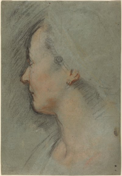 Tête de femme - Federico Barocci