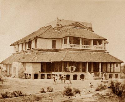 Maison Banks, Lucknow - Felice Beato