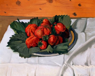 Nature morte avec des fraises, 1921 - Felix Edouard Vallotton