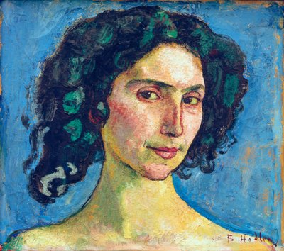 Étude de tête Italienne - Ferdinand Hodler