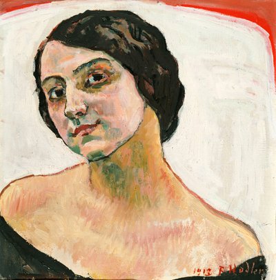 Femme aux cheveux bruns, 1913 - Ferdinand Hodler