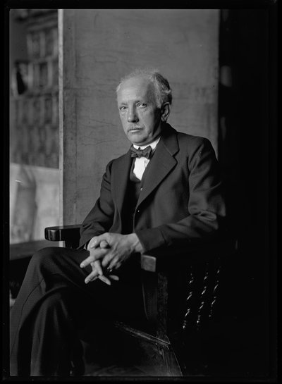 Portrait de Richard Strauss (1864-1949) - Ferdinand Schmutzer