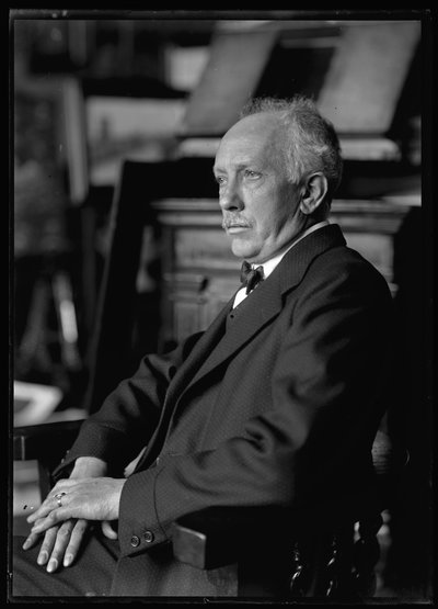 Portrait de Richard Strauss (1864-1949) - Ferdinand Schmutzer