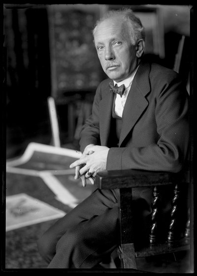 Portrait de Richard Strauss (1864-1949) - Ferdinand Schmutzer