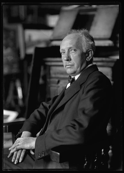 Portrait de Richard Strauss (1864-1949) - Ferdinand Schmutzer