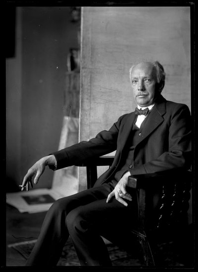 Portrait de Richard Strauss (1864-1949) - Ferdinand Schmutzer