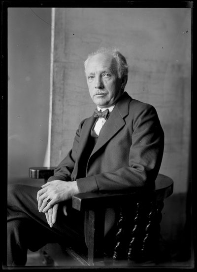 Portrait de Richard Strauss (1864-1949) - Ferdinand Schmutzer