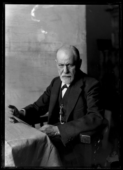 Portrait de Sigmund Freud (1856-1939) - Ferdinand Schmutzer