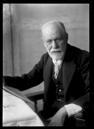 Portrait de Sigmund Freud (1856-1939) - Ferdinand Schmutzer