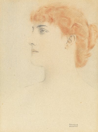 Une Parisienne, 1916 - Fernand Khnopff