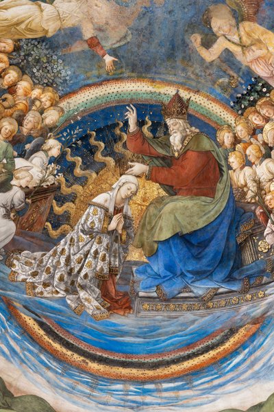 Couronnement de Marie (détail) - Filippo Lippi