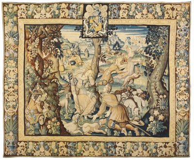 Tapisserie mythologique, 1600-50 - Flemish School