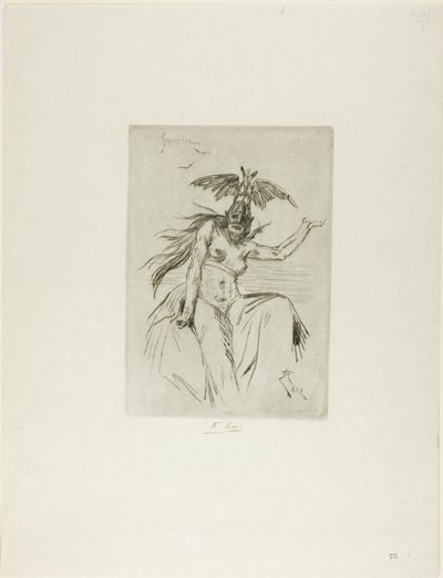 Guerrier - Félicien Rops