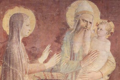 La Présentation au Temple (détail) - Fra Angelico