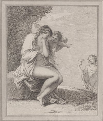 Ariane, Cupidon et Bacchus, 1788 - Francesco Bartolozzi