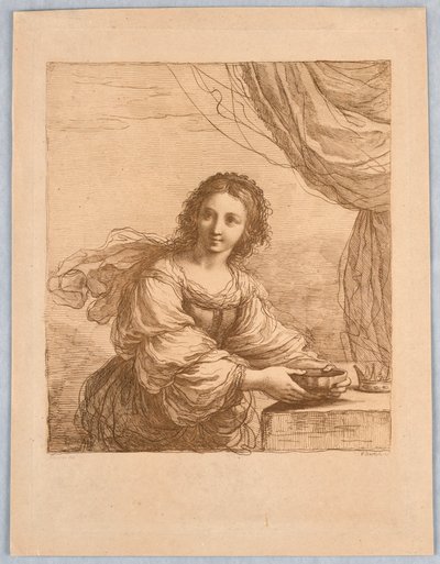 Sophonisba, avec un bol - Francesco Bartolozzi