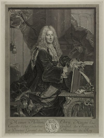 Portrait de Philibert Orrey - Francois Bernard Lepicie