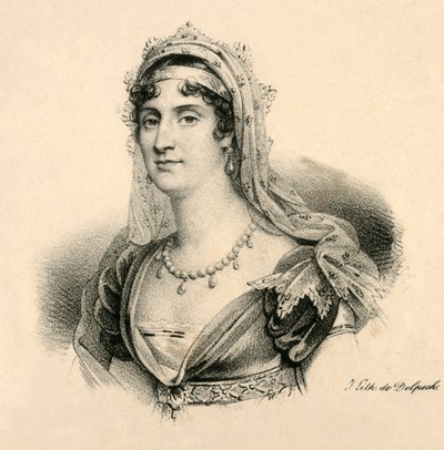 Elisa. Grande-Duchesse de Toscane, 1777-1820, vers 1830 - Francois Seraphin Delpech