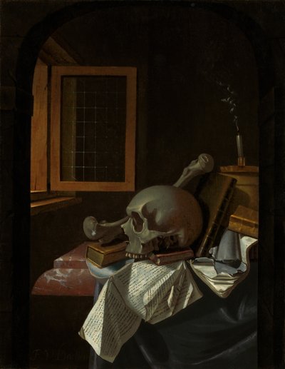 Nature morte de vanité - Francois van Daellen