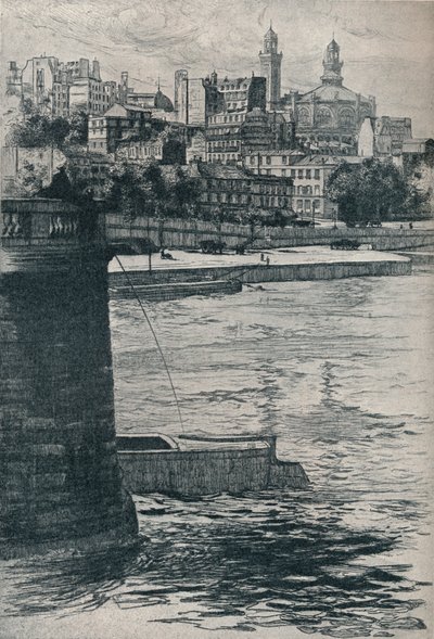 Le Trocadéro, Paris, 1908 - Frank Milton Armington