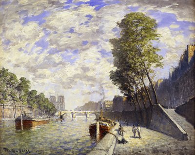 Le Quai des Grands-Augustins, Paris - Frank Myers Boggs