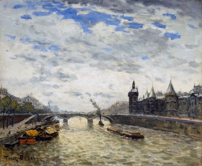 La Seine, Paris - Frank Myers Boggs