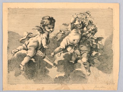 Trois putti - François Boucher