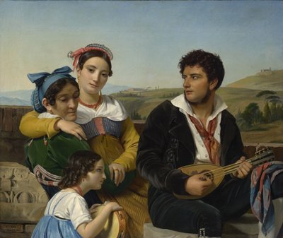 Groupe musical, 1821 - François Joseph Navez