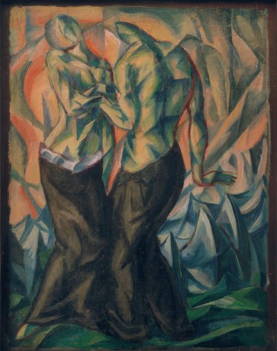 Deux figures - Franz Henseler