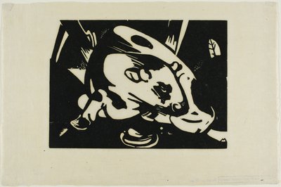 Le Taureau - Franz Marc