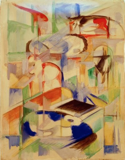 Composition animale - Franz Marc