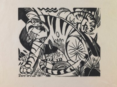 Tigre - Franz Marc