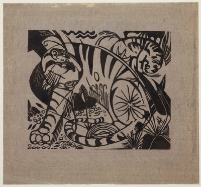 Tigre - Franz Marc