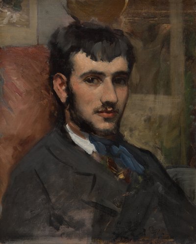 Portrait de Renoir - Frédéric Bazille