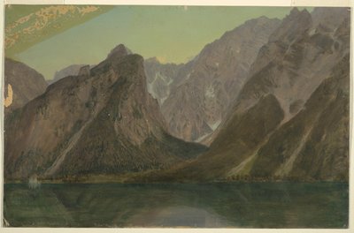 Koenigsee, près de Berchtesgaden, Bavière - Frederic Edwin Church