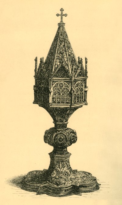 Monstrance, vers 1450, 1881 - Frederick Albert Slocombe