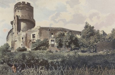 Volvic, Ancien Château de Tournoel, Vue d