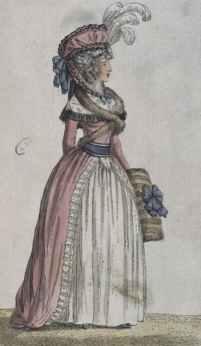 Costume féminin - French School