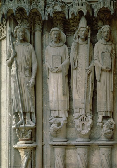 Quatre Saints Martyrs, Cathédrale de Chartres - French School