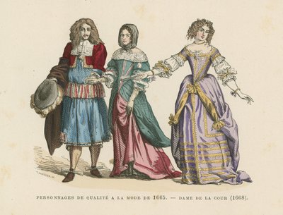 Modes françaises, XVIIe siècle - French School