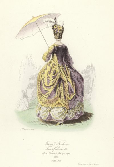 Modes françaises, époque de Louis XVI - French School