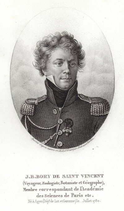 Jean-Baptiste Bory de Saint-Vincent - French School