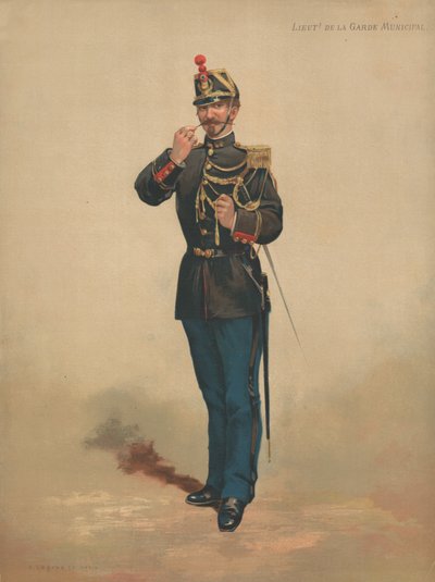 Lieutenant de la Garde Municipale - French School