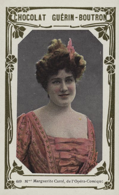 Madame Marguerite Carré, de l