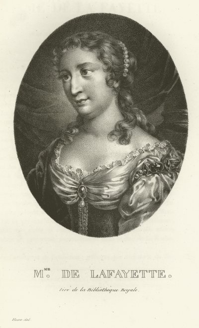 Madame de Lafayette - French School