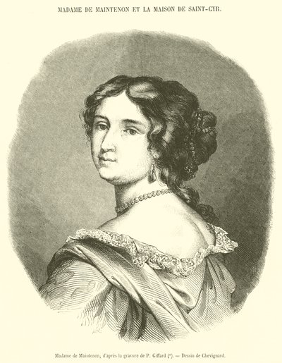 Madame de Maintenon - French School