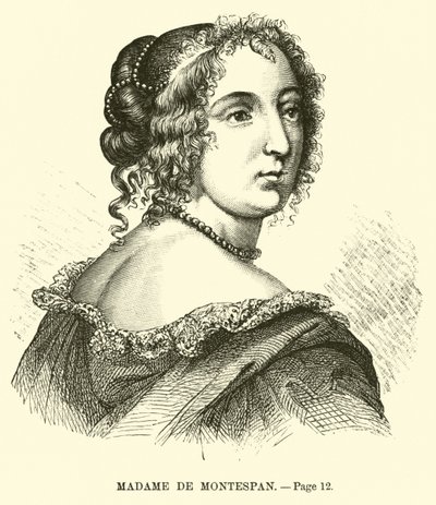 Madame de Montespan - French School