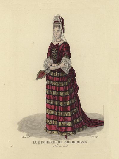 Marie-Adélaïde de Savoie, duchesse de Bourgogne - French School