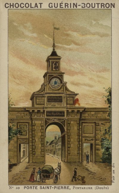 Porte Saint-Pierre, Pontarlier, Doubs - French School