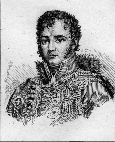 Portrait de François Antoine Charles Lallemand - French School